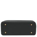 Dedalo Sac Shopping en Cuir Imprimé Tressé Noir TL142578