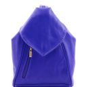 Delhi Leather Backpack Blue TL141623
