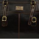 Budapest Travel Leather bag Dark Brown TL10130
