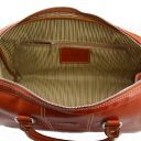 Monte Carlo Mini - Travel Leather bag Brown TL10150