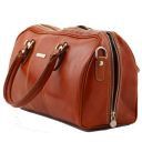 Monte Carlo Mini - Travel Leather bag Dark Brown TL10150