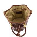 Clara Bucket Leather bag Honey TL60193