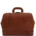 Giotto Exclusive Double-bottom Leather Doctor bag Brown FC140229