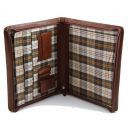 Augusto Leather - Document Case Brown FC140485