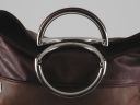 Lidia Lady Leather bag Светлый серо-коричневый TL140823