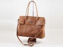 Eva Leather Shoulder bag - Medium Size Коньяк TL140918