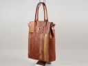 Eva Croco Look Leather bag - Big Size Красный TL140922
