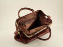 Donatello Doctor Leather bag - Small Size Коричневый TL140958