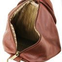 Delhi Рюкзак из мягкой кожи Темно-коричневый TL140962