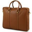TL Bag Executive Leather bag Dark Taupe TL141077