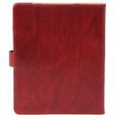 Leather IPad Case With Snap Button Brown TL141170