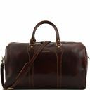 Oslo Travel Leather Duffle bag - Weekender bag Brown TL1044