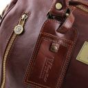 TL Voyager Travel Leather Duffle bag With Front Pocket Honey TL141303