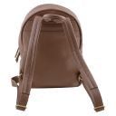 TL Bag Soft Leather Backpack for Women Brown TL141320