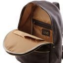 TL Bag Soft Leather Backpack for Women Темный серо-коричневый TL141320