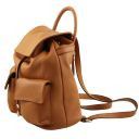 Sapporo Soft Leather Backpack for Women Светлый серо-коричневый TL141421