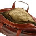 Samoa Кожаная сумка на колесах - Малый размер Темно-коричневый TL141452
