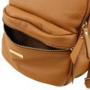 TL Bag Soft Leather Backpack for Women Bordeaux TL141532