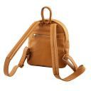TL Bag Soft Leather Backpack for Women Light Taupe TL141532