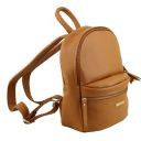 TL Bag Soft Leather Backpack for Women Dark Blue TL141532