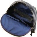TL Bag Soft Leather Backpack for Women Dark Blue TL141532