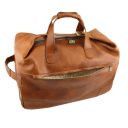 Barbados Trolley Leather bag Brown TL141537