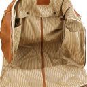 Antigua Reisetasche/Kleidersack aus Leder Schwarz TL141538