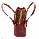 Aura Handtasche aus Leder Cognac TL141434
