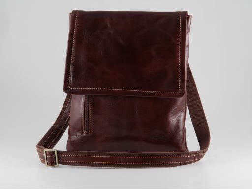 Tl140855 Foncé Bandoulière En Cuir Eros Marron Sac c54jSARq3L