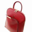 TL Bag Damenrucksack aus Saffiano Leder Rot TL141631