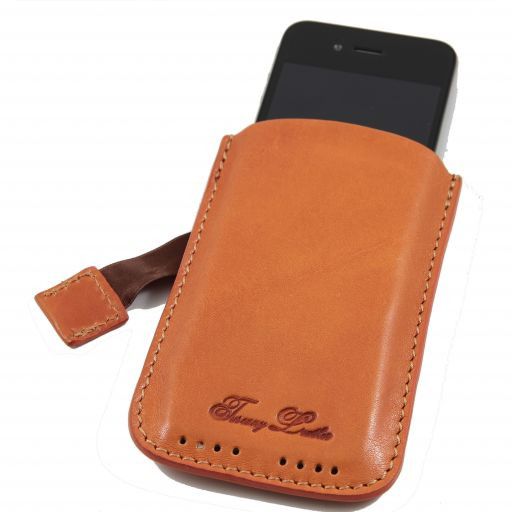 Leather IPhone3 IPhone4/4s Holder Оранжевый TL140927