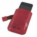 Leather IPhone3 IPhone4/4s Holder Red TL140927