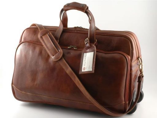 Bora Bora Trolley Leather bag - Small Size Коричневый TL141089