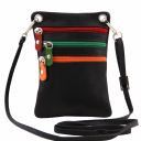 TL Bag Soft Leather Mini Cross bag Black TL141094