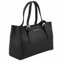 Aura Leather Handbag Черный TL141434