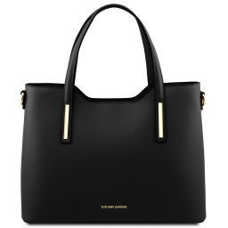 Olimpia Bolso Shopping en Piel Negro TL141412