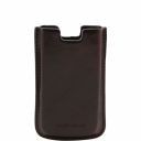 Эксклюзивный кожаный чехол для IPhone4/4s Темно-коричневый TL141124
