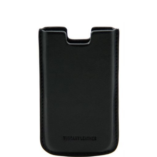 Эксклюзивный кожаный чехол для IPhone SE/5s/5 Черный TL141128