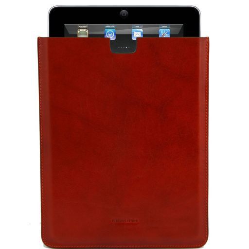 Esclusivo porta iPad in pelle Mattone TL141129