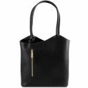 Patty Saffiano Leather Convertible bag Черный TL141455