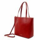 Ilaria Leather bag With Removable Main Inside Compartment Красный TL141612