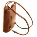 Patty Leather Convertible Backpack Shoulderbag Honey TL141497