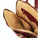 TL Bag Sac à dos Pour Femme en Cuir Souple Rouge TL141682