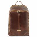 Mumbai Leather Backpack Brown TL141715