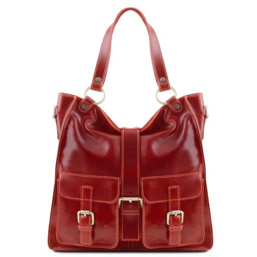 Melissa Женская кожаная сумка Красный TL140928