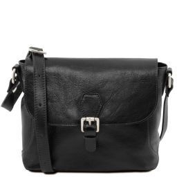 Italian Leather Shoulder Bags Black Buy Online at Tuscany Leather