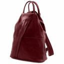 Shanghai Soft Leather Backpack Bordeaux TL140963
