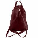 Shanghai Soft Leather Backpack Bordeaux TL140963