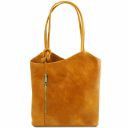 Patty Leather Convertible bag Yellow TL141497