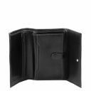 Эксклюзивный кожаный бумажник для женщин Черный TL140796